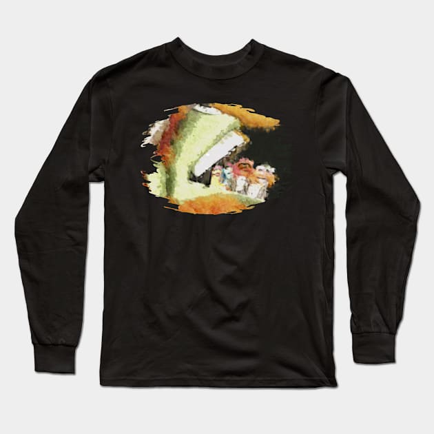 DR. TEETH AND THE ELECTRIC MAYHEM Long Sleeve T-Shirt by MufaArtsDesigns